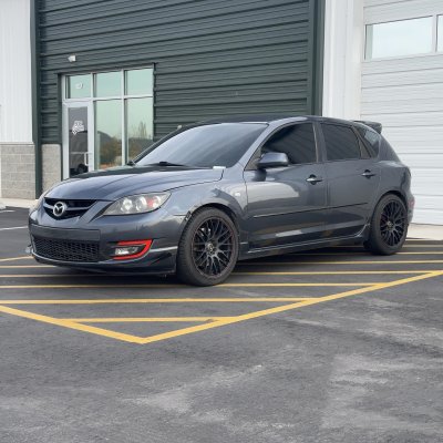 2008 Mazda Mazda3 with ceramic tint, after photo 2