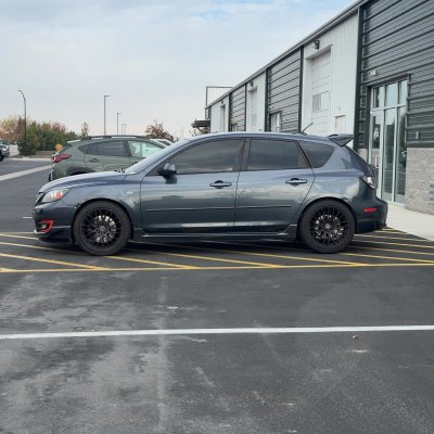 2008 Mazda Mazda3 with ceramic tint, after photo 3