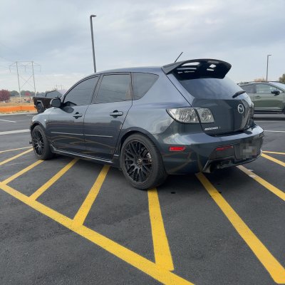 2008 Mazda Mazda3 with ceramic tint, after photo 4