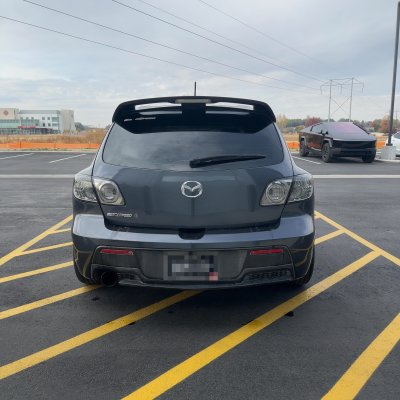 2008 Mazda Mazda3 with ceramic tint, after photo 5