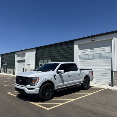 2022 Ford F-150 with ceramic tint, after photo 1