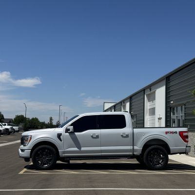 2022 Ford F-150 with ceramic tint, after photo 2