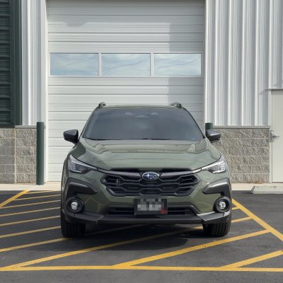 2026 Subaru Crosstrek with ceramic tint, after photo 1