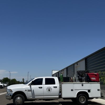 2017 Ram 3500 with ceramic tint, after photo 2