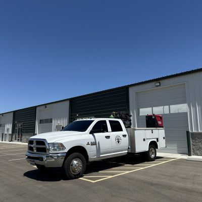 2017 Ram 3500 with ceramic tint, after photo 1