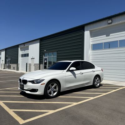 2013 BMW 328i with ceramic tint, after photo 1
