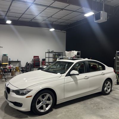 2013 BMW 328i before tint, before photo 1