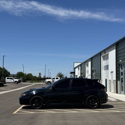 2009 Subaru Impreza with ceramic tint, after photo 3