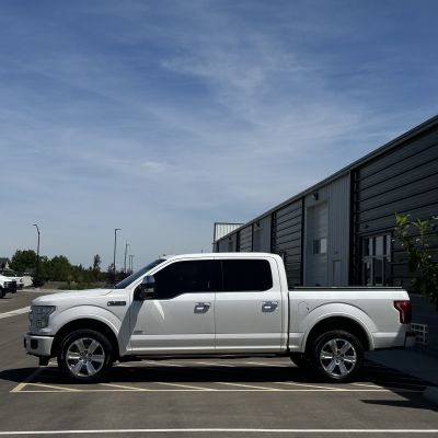 2016 Ford F-150 with ceramic tint, after photo 2