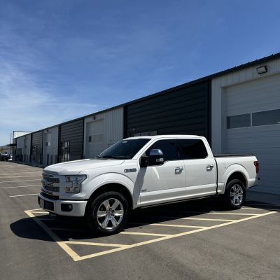 2016 Ford F-150 with ceramic tint, after photo 1