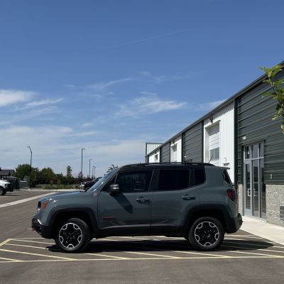 2021 Jeep Renegade with carbon tint, after photo 2
