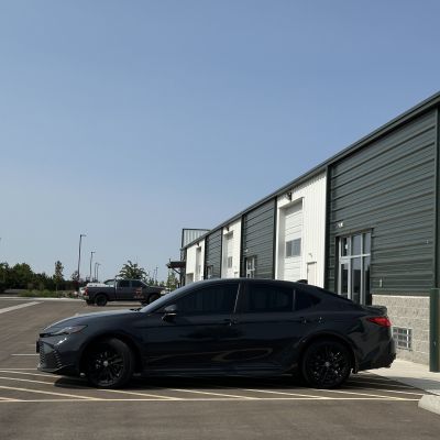 2025 Toyota Camry with ceramic tint, after photo 2