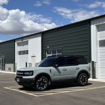 2024 Ford Bronco Sport with carbon tint, after photo 1