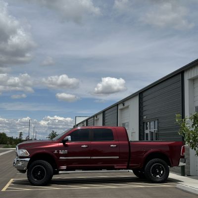 2017 Ram 3500 with ceramic tint, after photo 2