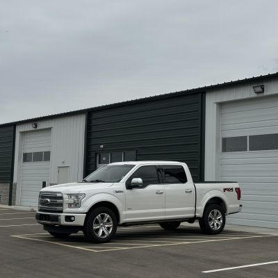 2015 Ford F-150 with ceramic tint, after photo 1