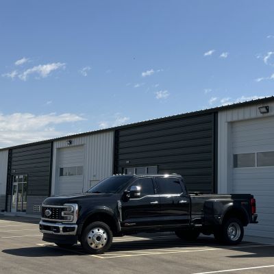 2012 Ford F-450 with ceramic tint, after photo 1