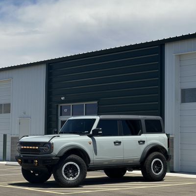 2024 Ford Bronco with ceramic tint, after photo 1