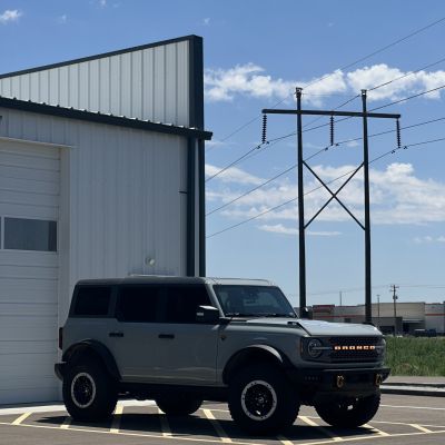 2024 Ford Bronco with ceramic tint, after photo 3