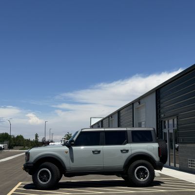 2024 Ford Bronco with ceramic tint, after photo 2
