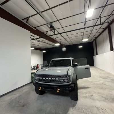 2024 Ford Bronco with ceramic tint, after photo 4