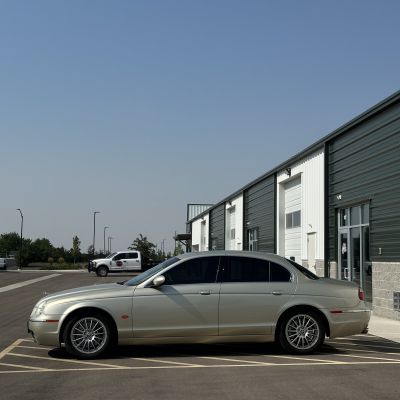 2007 Jaguar S-Type with carbon tint, after photo 4