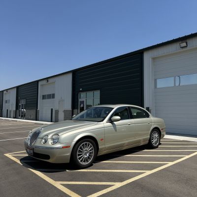 2007 Jaguar S-Type before tint, before photo 2