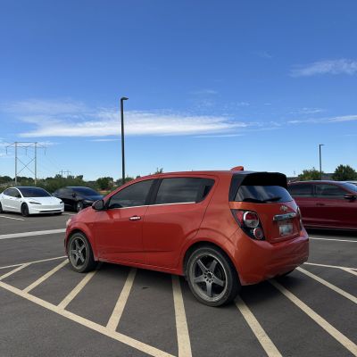 2012 Chevrolet Sonic with ceramic tint, after photo 3