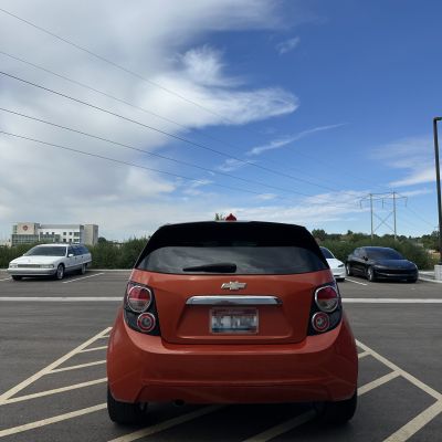 2012 Chevrolet Sonic with ceramic tint, after photo 4