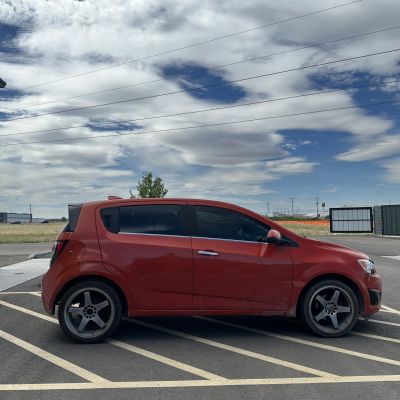 2012 Chevrolet Sonic with ceramic tint, after photo 6