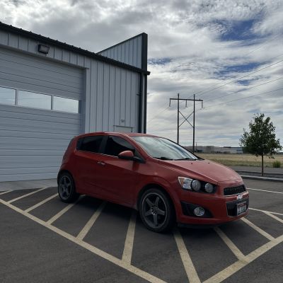 2012 Chevrolet Sonic with ceramic tint, after photo 7