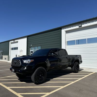 2021 Toyota Tacoma with ceramic tint, after photo 1