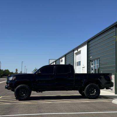 2021 Toyota Tacoma with ceramic tint, after photo 2