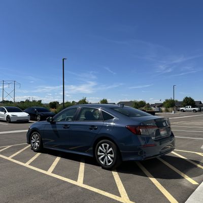 2025 Honda Civic before tint, before photo 3