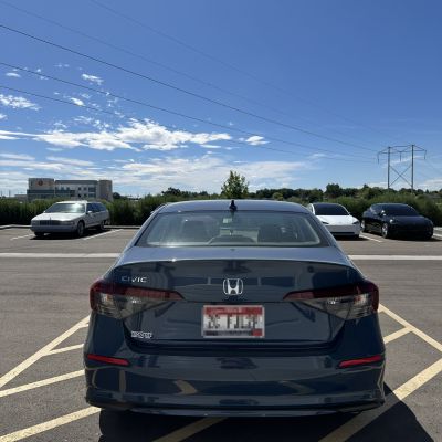 2025 Honda Civic before tint, before photo 4