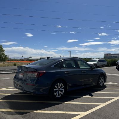 2025 Honda Civic before tint, before photo 5