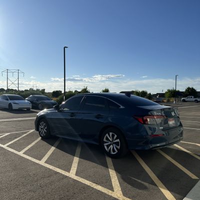 2025 Honda Civic with ceramic tint, after photo 3