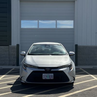 2024 Toyota Corolla before tint, before photo 8