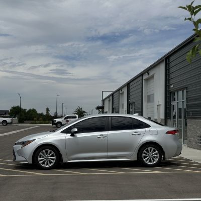 2024 Toyota Corolla with carbon tint, after photo 2