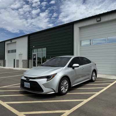2024 Toyota Corolla with carbon tint, after photo 1