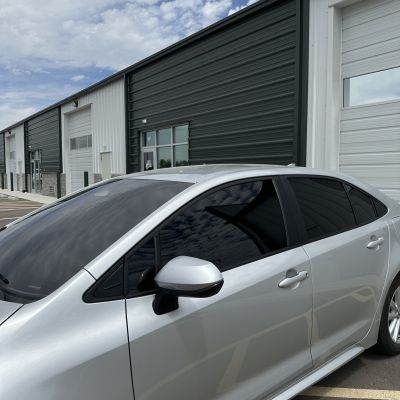 2024 Toyota Corolla with carbon tint, after photo 3