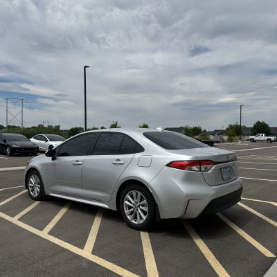 2024 Toyota Corolla with carbon tint, after photo 4