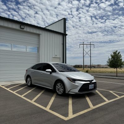2024 Toyota Corolla with carbon tint, after photo 8