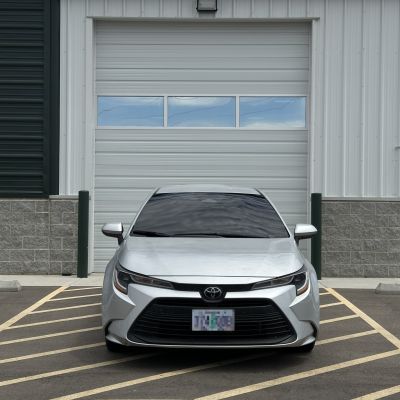 2024 Toyota Corolla with carbon tint, after photo 9
