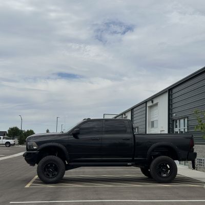 2018 Ram 2500 with ceramic tint, after photo 2