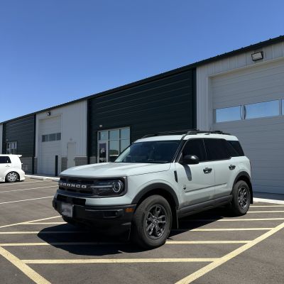 2024 Ford Bronco Sport with ceramic tint, after photo 1