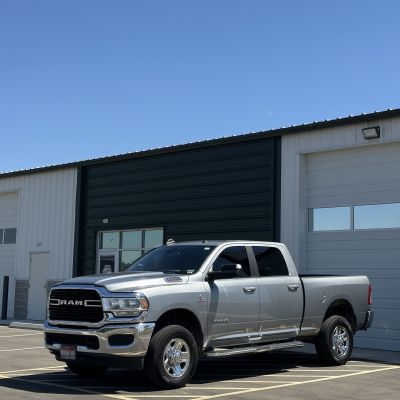 2024 Ram 3500 with ceramic tint, after photo 1