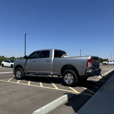 2024 Ram 3500 with ceramic tint, after photo 3