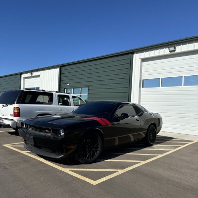 2015 Dodge Challenger with ceramic tint, after photo 1