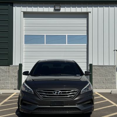 2017 Hyundai Sonata with ceramic tint, after photo 2