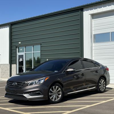 2017 Hyundai Sonata with ceramic tint, after photo 1